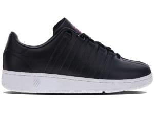 K-Swiss Klassiska Vn Heritage Lifestyle Skor Herr Svarta Vita | 301-MRIWPQ